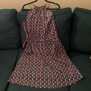 Fun summer patterned dress